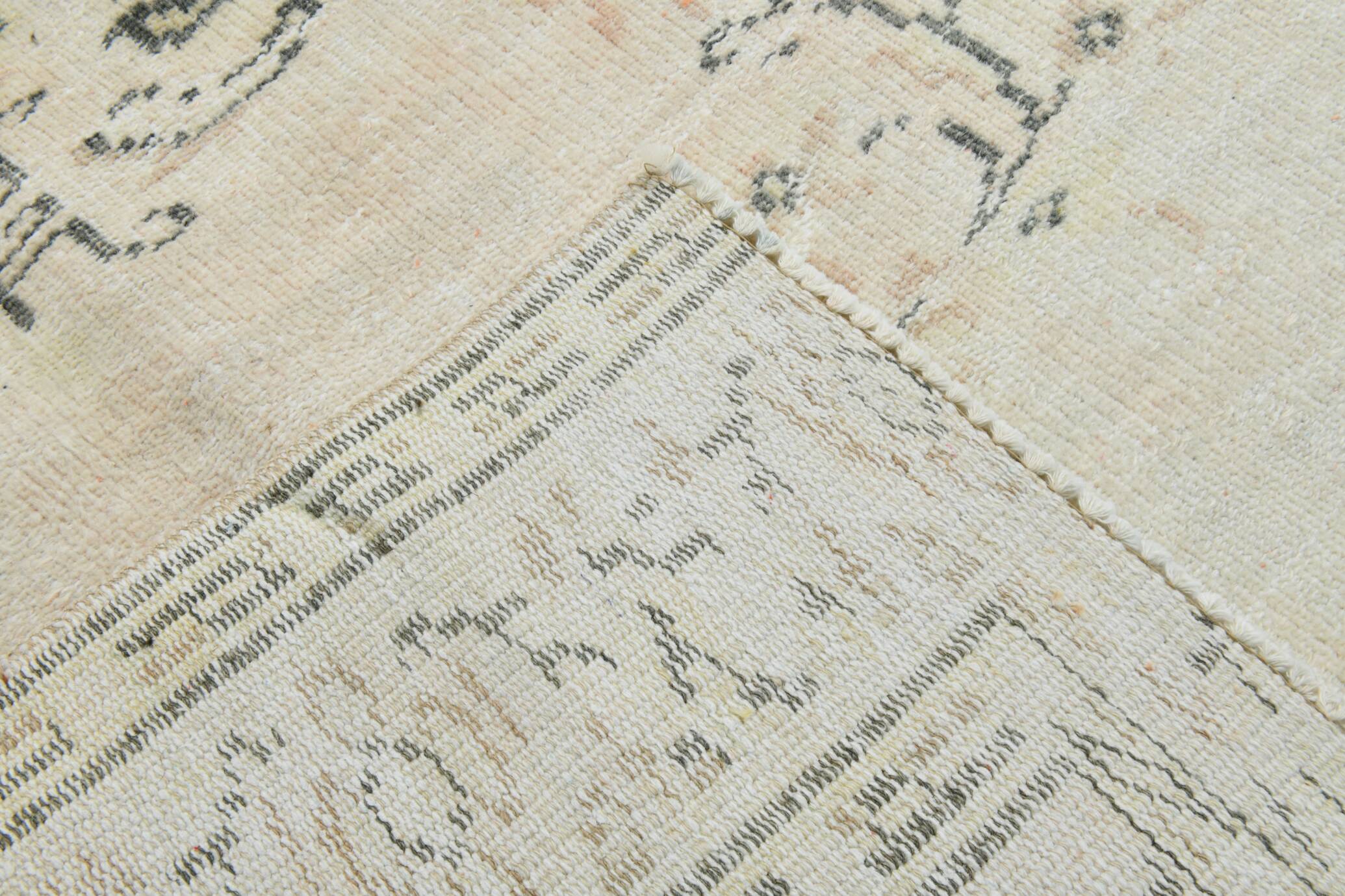 Vintage Turkish Rug, 162x264Cm