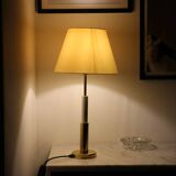 Vintage brass lamp, Deknudt, 1970s-80s