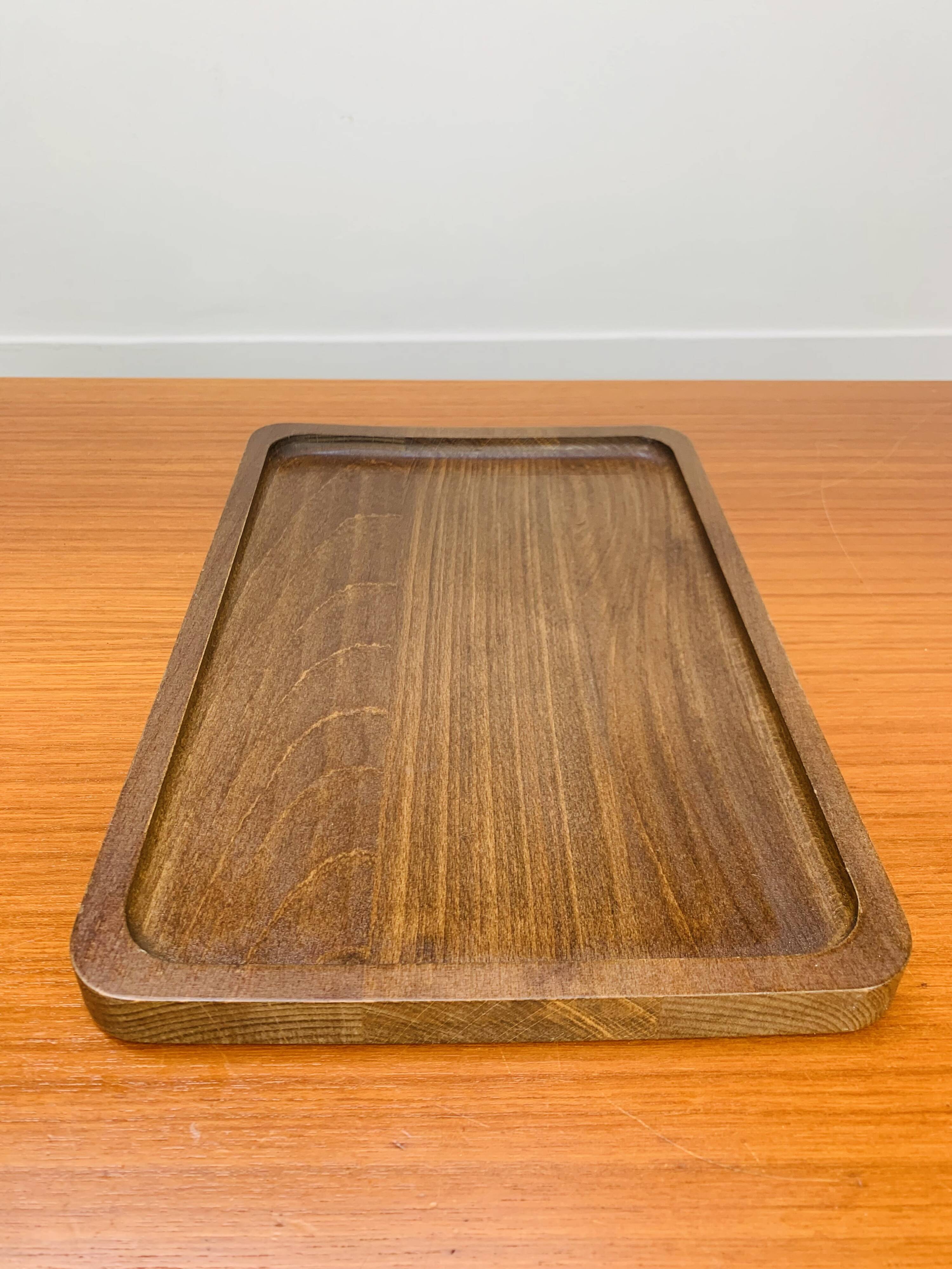 Vintage Scandinavian teak tray
