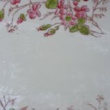 ravier - porcelain dish floral decoration and butterfly