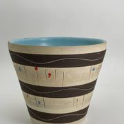 Grand pot à plante céramique année 50