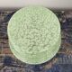 Ceiling lamp in Clichy green glass electrified to nine