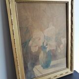 Watercolor still life bouquet of flowers