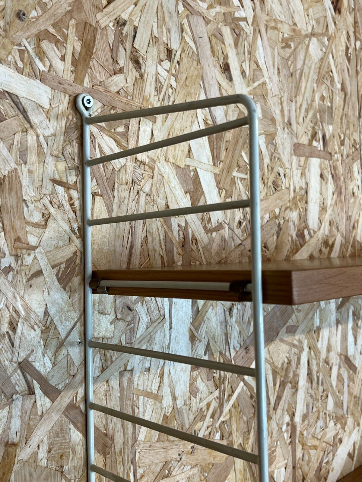 60s 70s teak string shelf module by Kajsa & Nils "Nisse" Strinning Sweden 60s