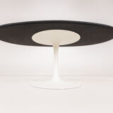 Oval dining table in rosewood by Maurice Burke for Arkana, England, 1960s