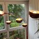 Large vintage 90s floor lamp