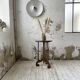 19th century oak pedestal console