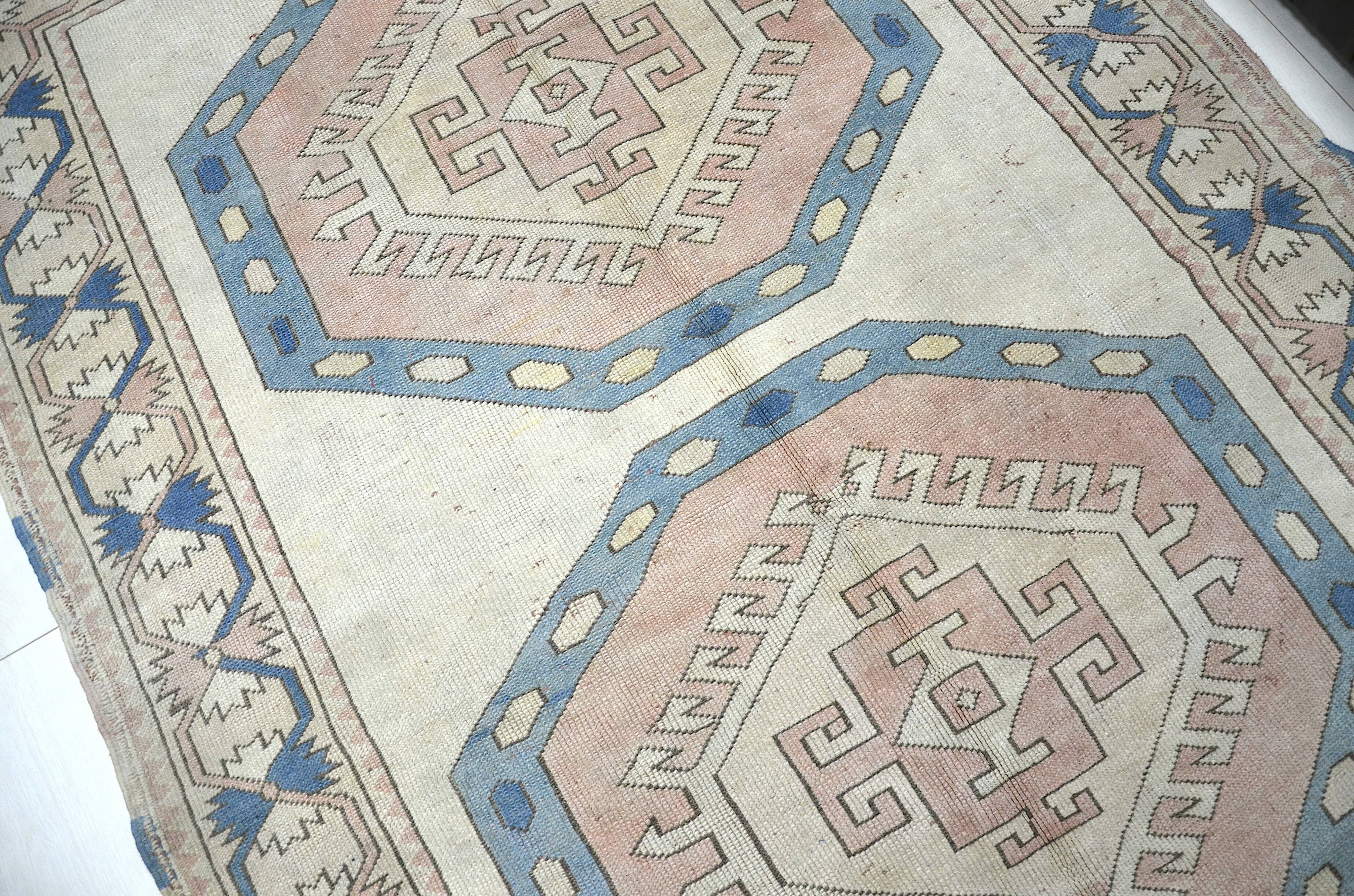 Blue & Red Anatolian Rug sku 1151