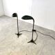 Pair of vintage metal floor lamps, 1970s