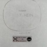 Table à café "superellipse" de Piet Hein et Arne Jacobsen pour Fritz Hansen, Danemark années 60