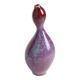 Porcelain vase with peacock glaze by Matsuyama Gaei, first generation.