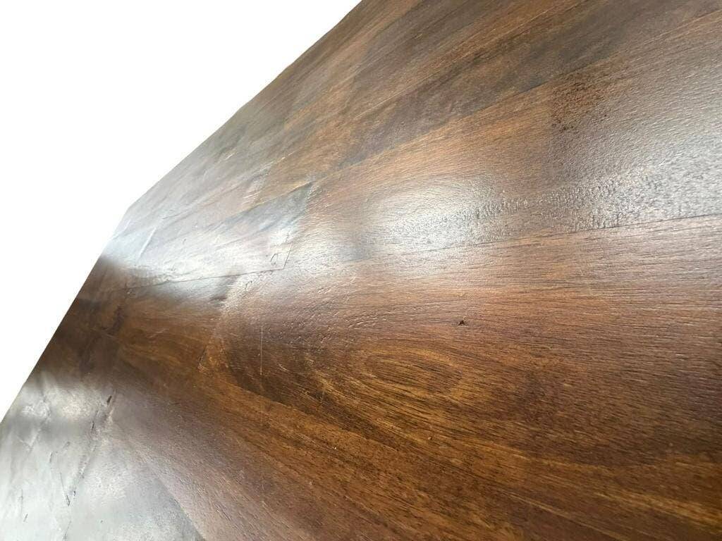 XL vintage dining table in solid wood
