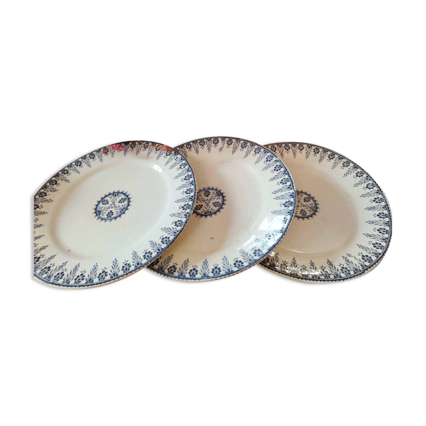 Digoin & Sarreguemines dessert plate model Algiers