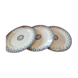 Digoin & Sarreguemines dessert plate model Algiers