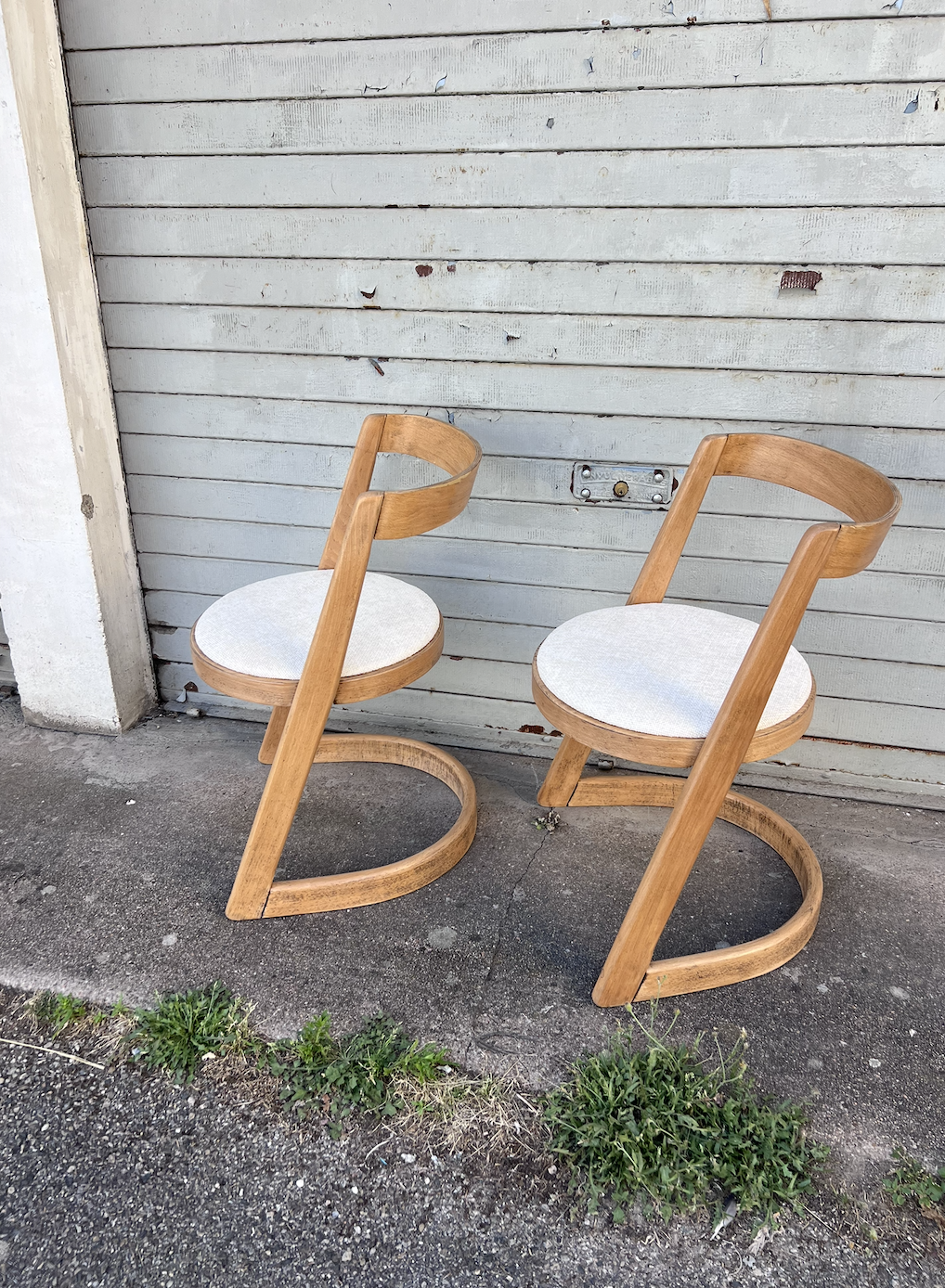 2 Restored Baumann Chairs (model Alpha)