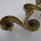 Large Brutalist Bronze Candleholder by Michael Harjes, 1960s