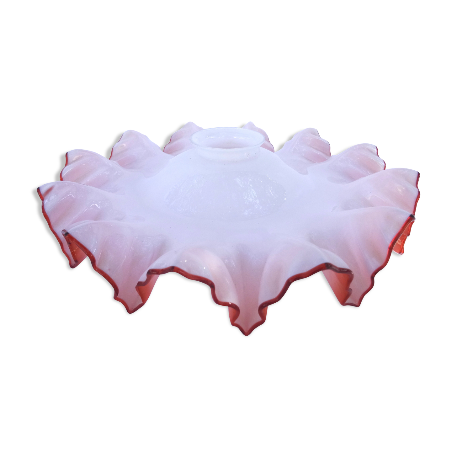 Draped opaline hanging