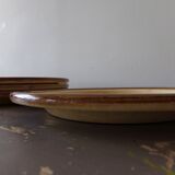 4 flat sandstone plates