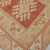 Vintage Handknotted Floral Hnadknotted Rug sku1835