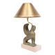 Maison Le Dauphin France, Exceptional Sphinx Table Lamp 1970s