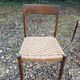 3 Scandinavian Moller chairs