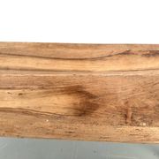 Table de ferme en noyer massif, années 50