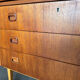 Vintage Danish secretaire by Egon Ostergaard for Svensk Mobelindustri