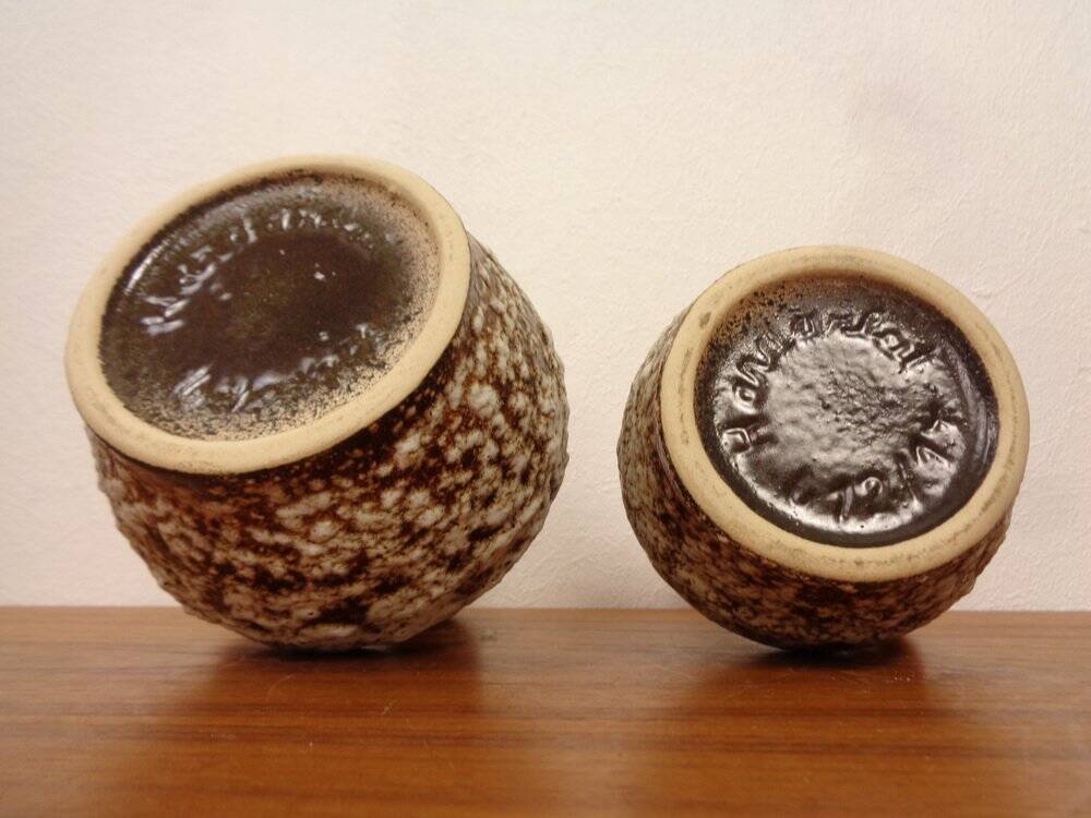 Fat Lava ceramic vases from Jopeko, 1970s, set of 2.