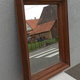Old wooden mirror