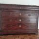 Commode Louis Philippe en acajou et plateau marbre