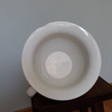 Enamelled earthenware pot with badonviller handle 30s