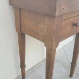 Butcher's block old wooden preparation table