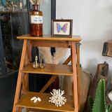 Vintage wooden stepladder