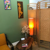 Rattan screen