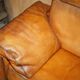 Three-seater sofa De Sede DS17 in restored leather.