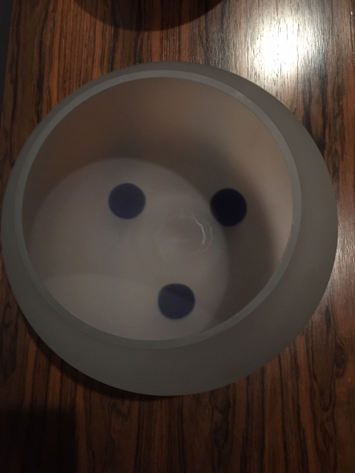 large opalescent glass vase