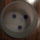large opalescent glass vase