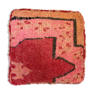 Pouf kilim marocain