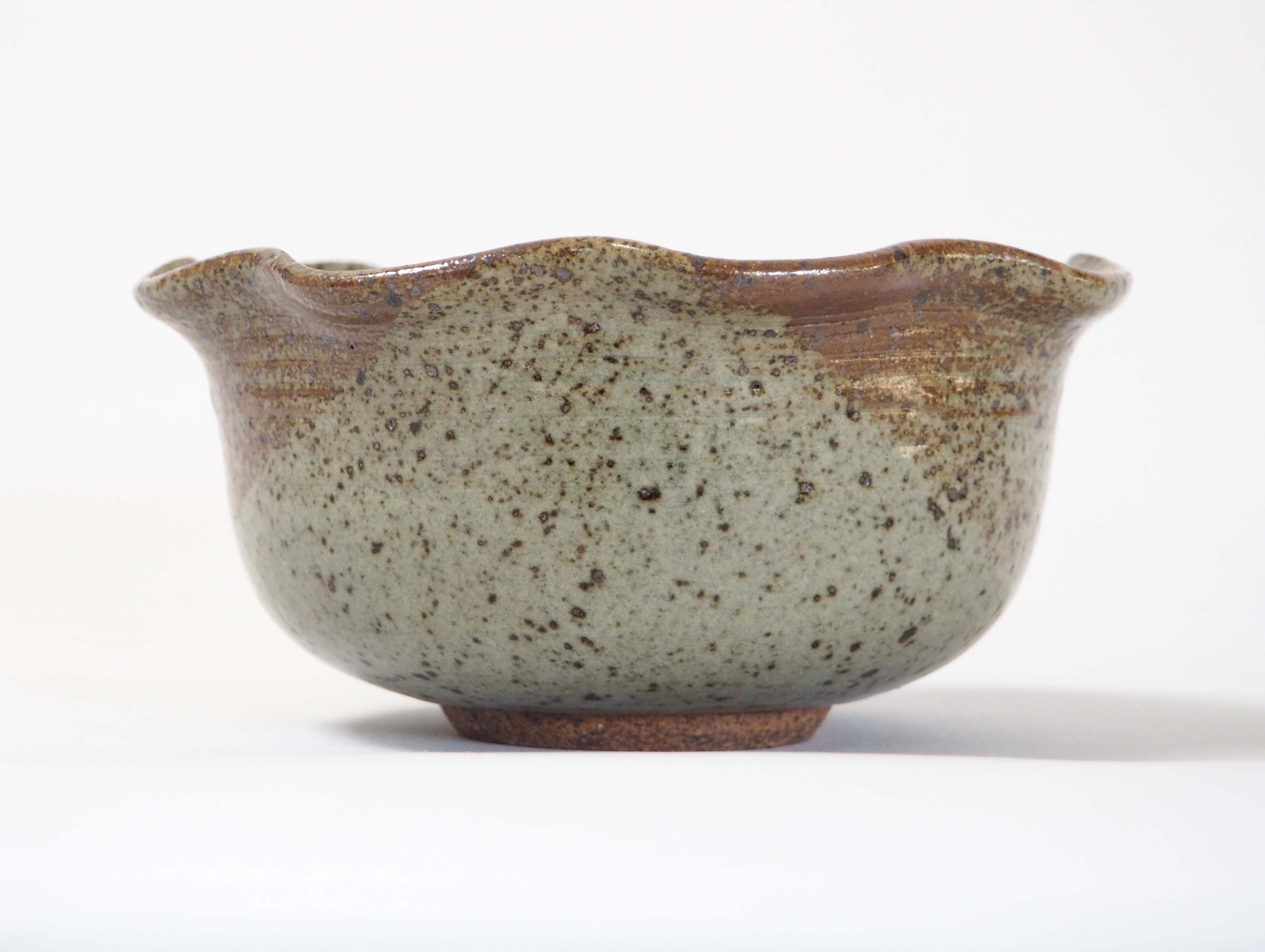 Speckled stoneware ramekin