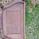 Commode ancienne marqueterie style louis xvi plateau marbre