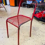 Chaise métal ajourée