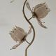 Hollywood Regency Lotus Flower Floor Lamp, Italian Design 1970s