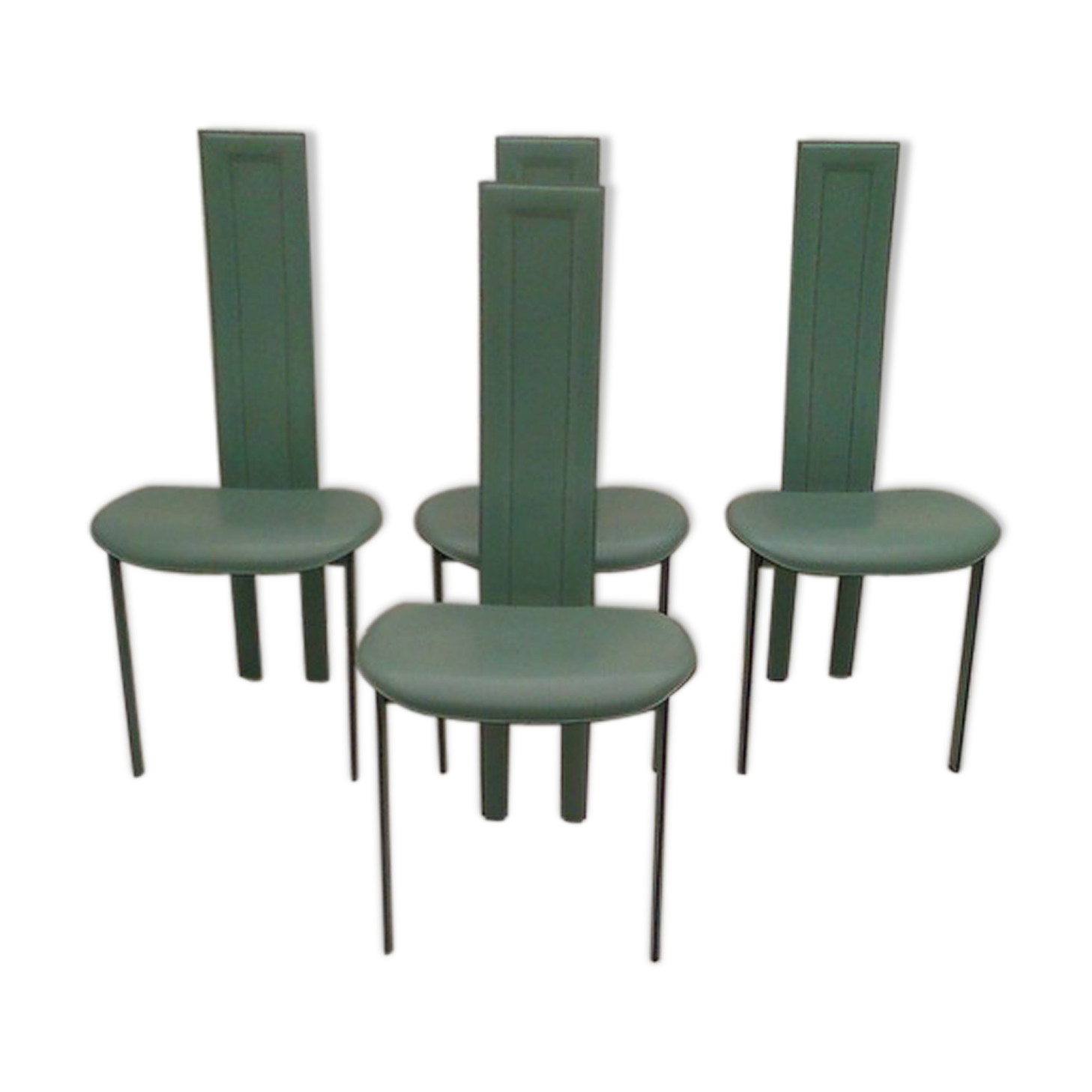 Set of 4 chairs living room Alice by Giorgio Cattelan to Cattelan 1980s