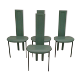 Set of 4 chairs living room Alice by Giorgio Cattelan to Cattelan 1980s