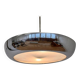 Chrome Bauhaus / Functionalism Pendant UFO by Napako, 1940s