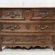 Commode de style Louis XIV en chêne massif XVIII siècle