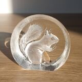 Crystal Squirrel figurine by Mats Jonasson.