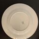 6 dessert plates and old earthenware dish, KG Lunéville