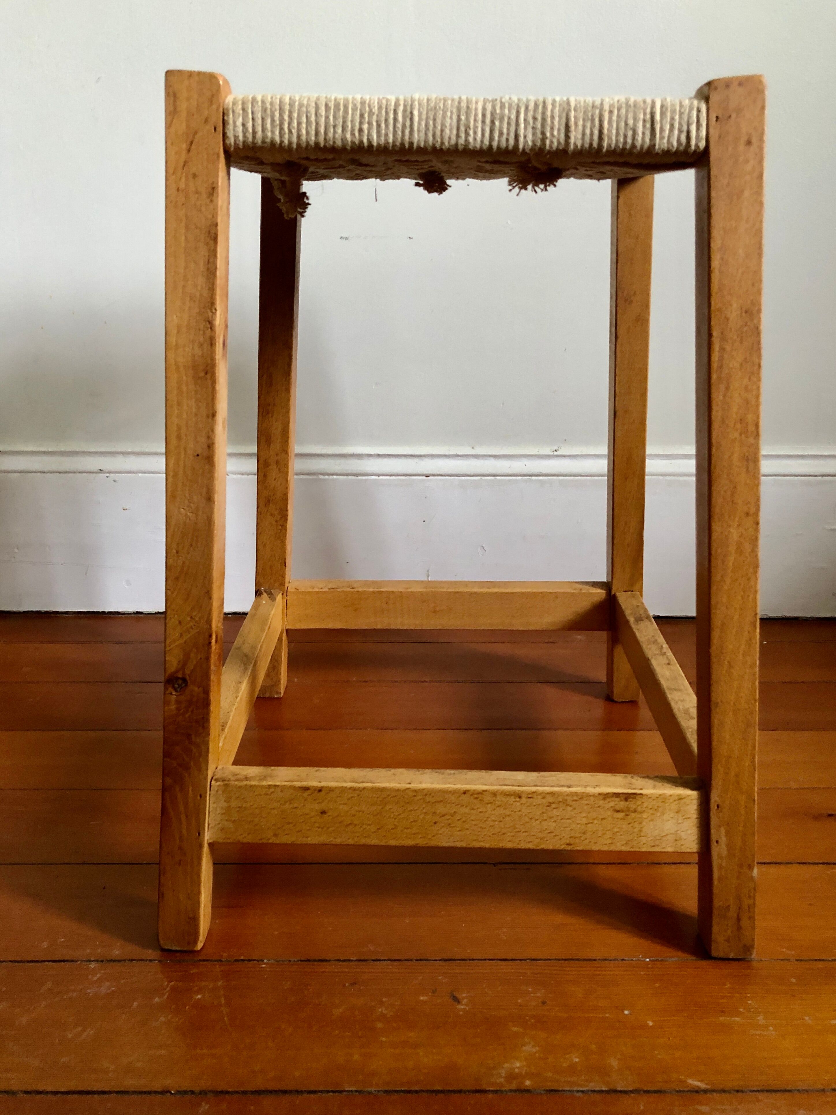 Danish rope stool 1970