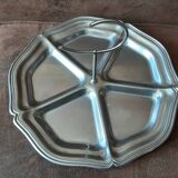 Stainless steel rotating dish
